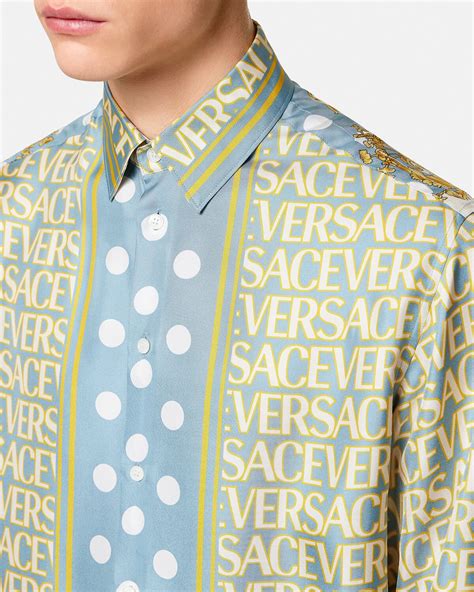 versace shirt v 7008|Men's Versace Sale .